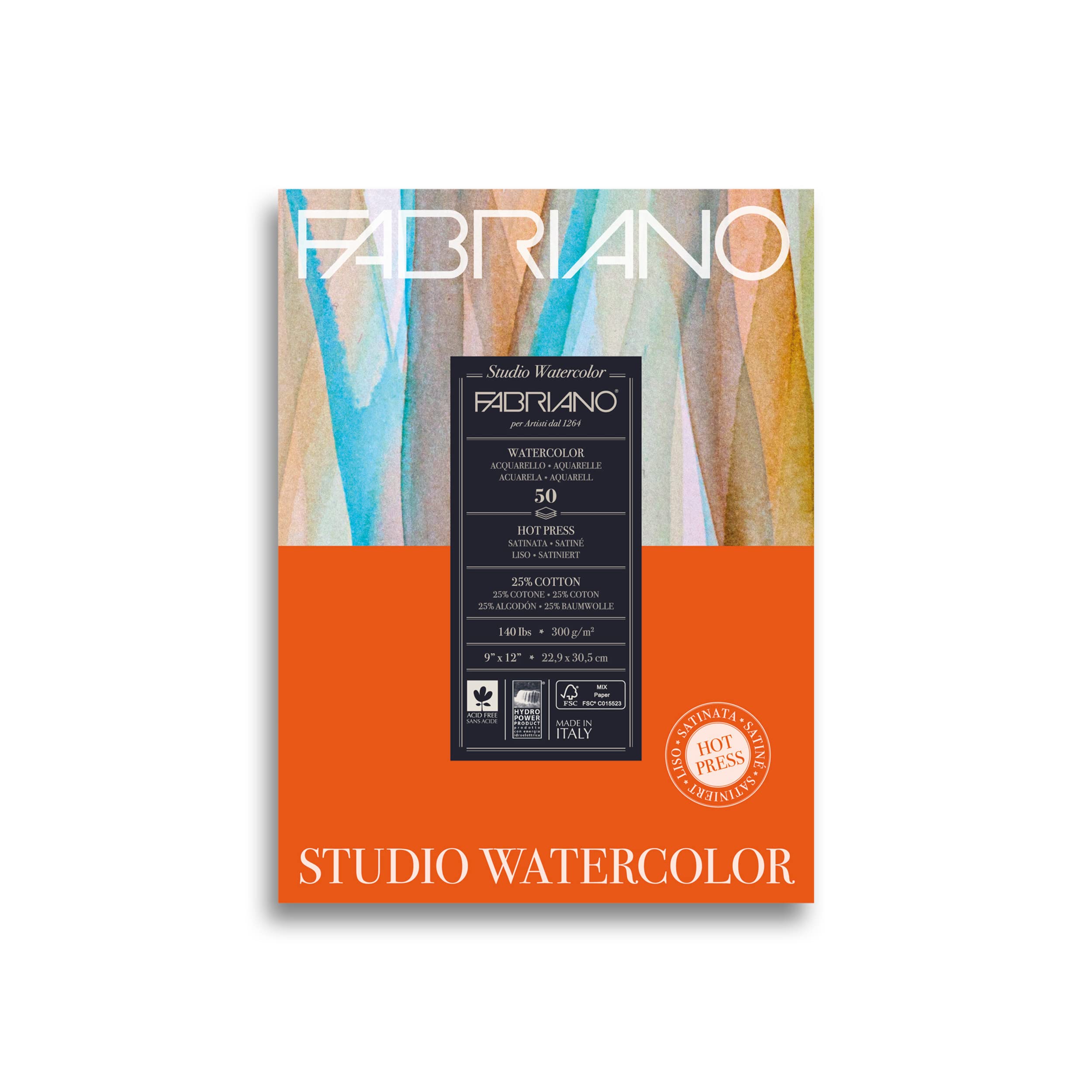 Fabriano Studio Watercolor Pad