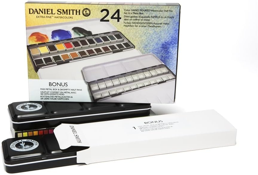 Daniel Smith Pan Set vs. Tubes: Pigment Concentration, Cost-Per-Use, and Which Format Fits Your Practice